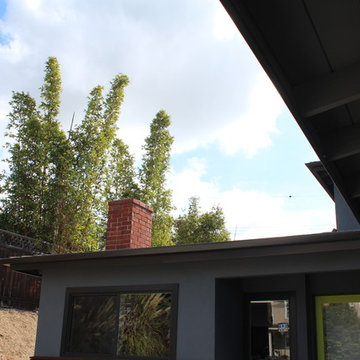 Fascia Wrap, Seamless Angle Faced Gutters,Box Downspouts,Los Angeles