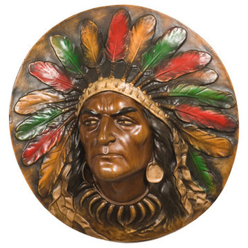 Indian Chief Plaque