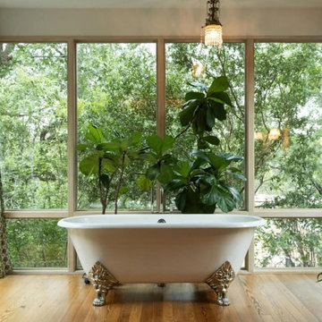 Clawfoot Tub Among the Trees