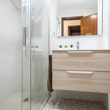Reforma de cuarto de baño en calle Villarroel de Barcelona