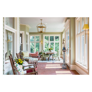 Lake Minnetonka Porch Revival - Classique - Véranda et Verrière ...