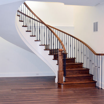 Project #34 | Elegant European Iron & Wood Staircase