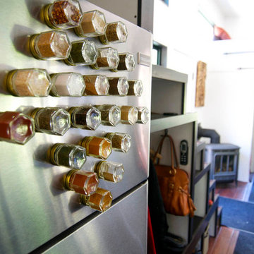 Tiny Houses with Spice Racks