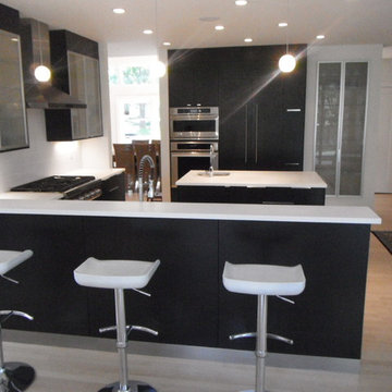 Grape St, Ikea cabinets and components