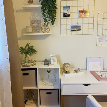 Remodeling + Redecorating | Home Office/Guest Room