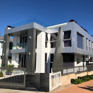 Steel Panels Facade