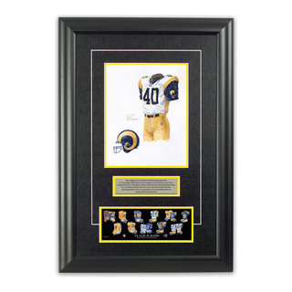 St. Louis Rams 2000 uniform artwork, This is a highly detai…