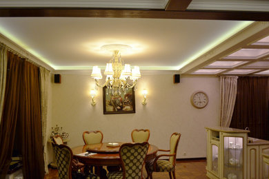 This is an example of a traditional home design in Moscow.