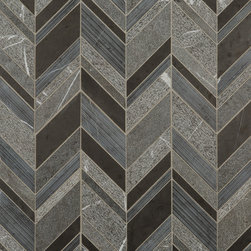 Chevron Grafite - Wall And Floor Tile