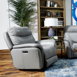 Seabiscuit Power Recliner with Power Headrest - Recliner Chairs