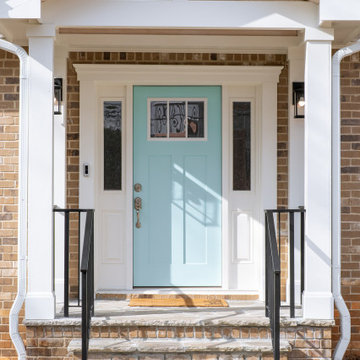 Timeless Curb Appeal: Front Portico Perfection