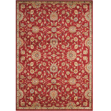 Kathy Ireland Home Ancient Times Ancient Treasures Rug, Red, 3'9"x5'9"