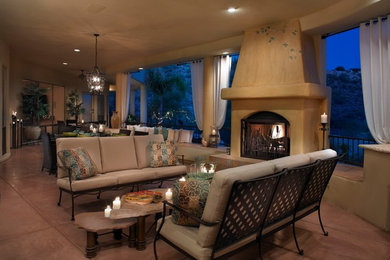 Example of a tuscan patio design in Phoenix