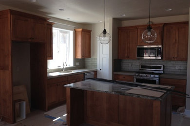 Inspiration for a timeless home design remodel in Other