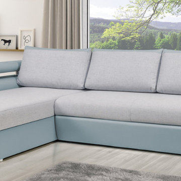 European sectional sleeper sofa SOKATO
