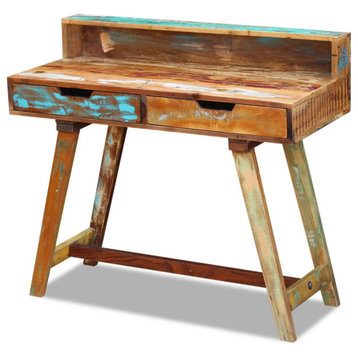 Vidaxl Desk Solid Reclaimed Wood