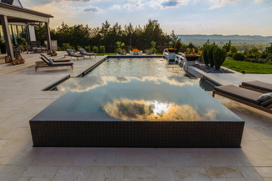 Pool - contemporary pool idea in Nashville