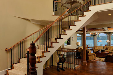 Inspiration for a transitional entryway remodel in Other