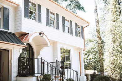 Inspiration for an exterior home remodel in Atlanta