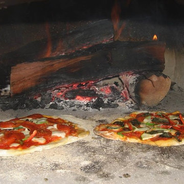 The Szafarski Family Wood Fired Brick Pizza Oven in California