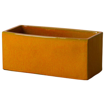 Window Box Planter, Orange
