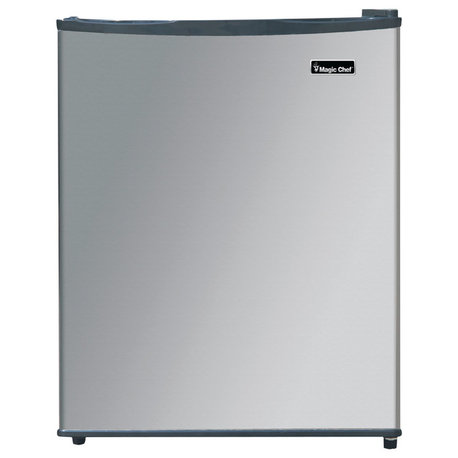 Energy Star 2.4-Cu. Ft. Mini All-Refrigerator With Stainless Steel Door
