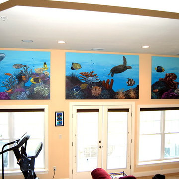 All Sea Life Murals and Painting Projects over the years by Mural Art LLC