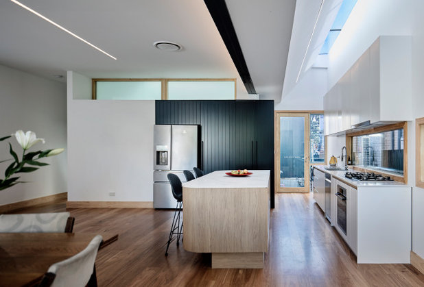Contemporary Kitchen by panda studio architecture pty ltd