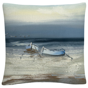 Rio 'Low Tide' 16"x16" Decorative Throw Pillow