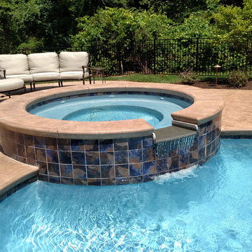 Custom Grotto Waterfall Pool