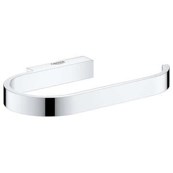 Grohe 41 068 Selection Wall Mounted Euro Toilet Paper Holder - Starlight Chrome