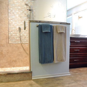 Tranquil His & Hers Master Bathroom, McNary Estates