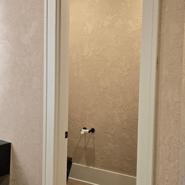 Lime decorative plaster