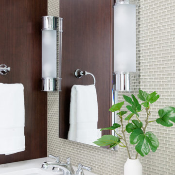 Tranquil Bathroom with a Shower for Two