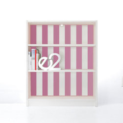 PANYL Bubblegum Thick Stripes for IKEA BILLY - Home Decor