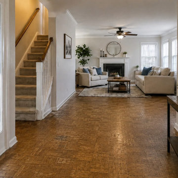 Vinyl Plank Flooring Remodel Project