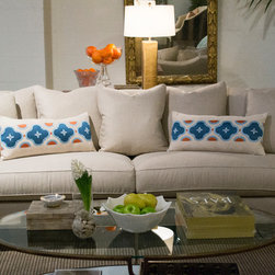 Cabana Home vignette: Baker Sofa - Furniture