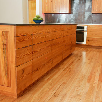 Heart Pine Kitchen