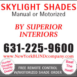 Skylight Shades - Vertical Blinds