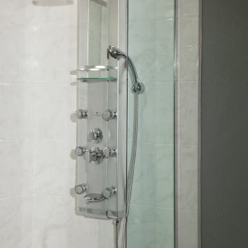 Shower Spa System with Adjustable Dual Shower Heads