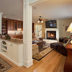 Malvern, PA &ndash; Traditional &ndash; Cabinetry - Living Room Furniture