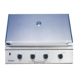 Dacor Epicure 36" Outdoor Grill, Stainless Steel With Chrome Trim | OB36LP - Outdoor Grills