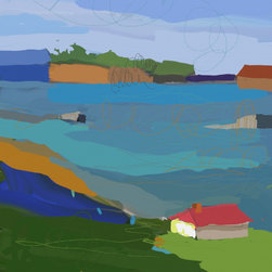 Paintings: "Pt. Reyes" Archival Print - Fine Art Prints
