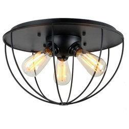 Industrial Flush-mount Ceiling Lighting by unitary