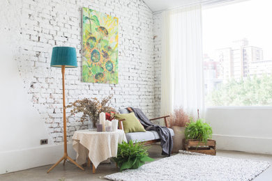 Inspiration for a modern home design remodel in Vancouver
