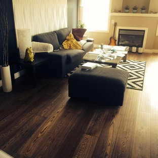 Shabby-Chic-Style Wohnzimmer mit Vinylboden Ideen, Design & Bilder | Houzz