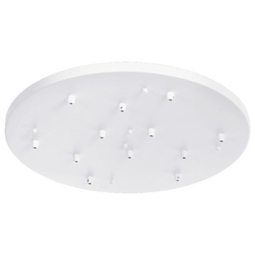 Matteo Multi Ceiling Canopy (Line Voltage) Lighting Accessory In White