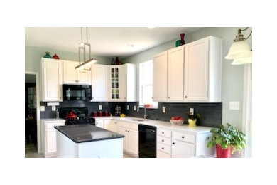 Transitional home design photo in Other