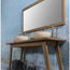 Teak Bathroom Vanity Unit, Natural, 150 cm