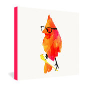 Robert Farkas Punk Bird Gallery Wrapped Canvas